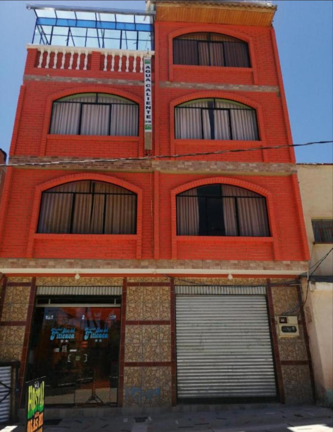 Olas Del Titicaca Backpackers Hostel Копакабана Екстер'єр фото