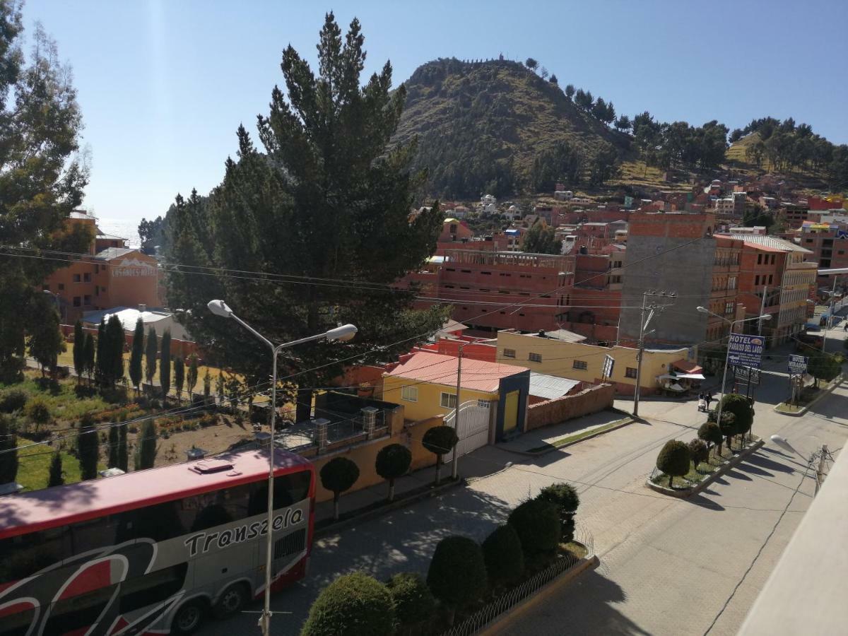 Olas Del Titicaca Backpackers Hostel Копакабана Екстер'єр фото
